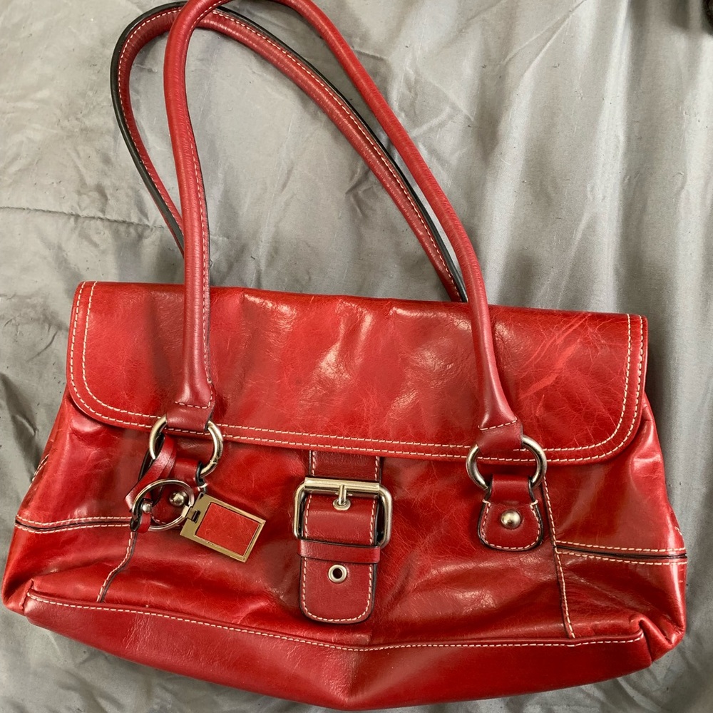 Giani Bernini Red Leather Purse